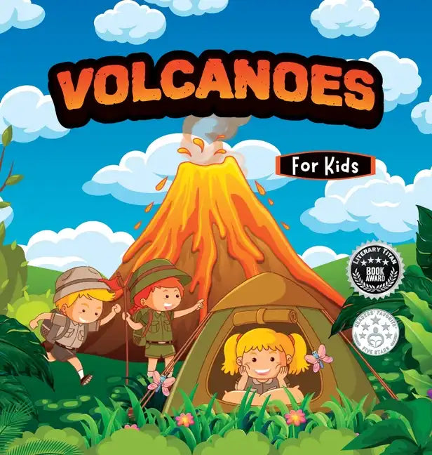 Volcanoes For Kids Educational Science Book Learning Fun Hardcover