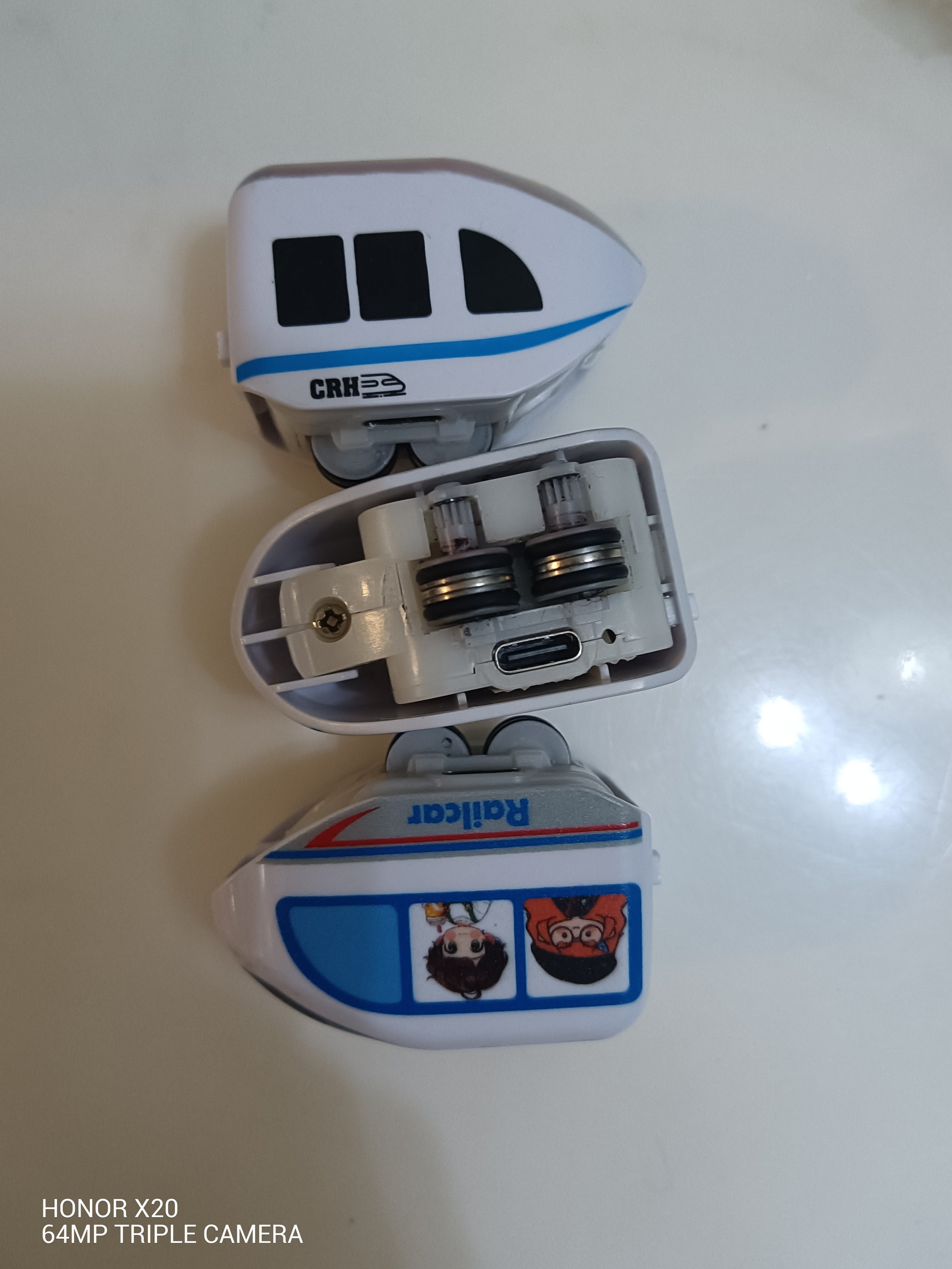 Children's Electric Magnetic Levitation Track Building Toy