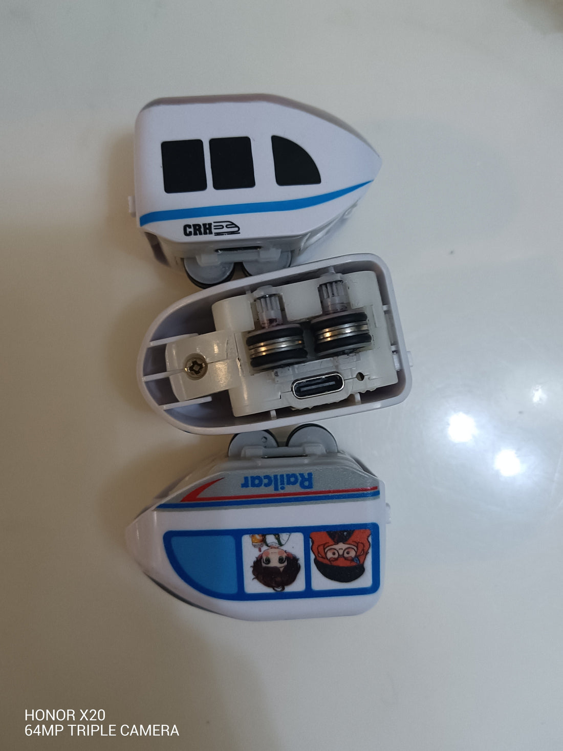 Children's Electric Magnetic Levitation Track Building Toy