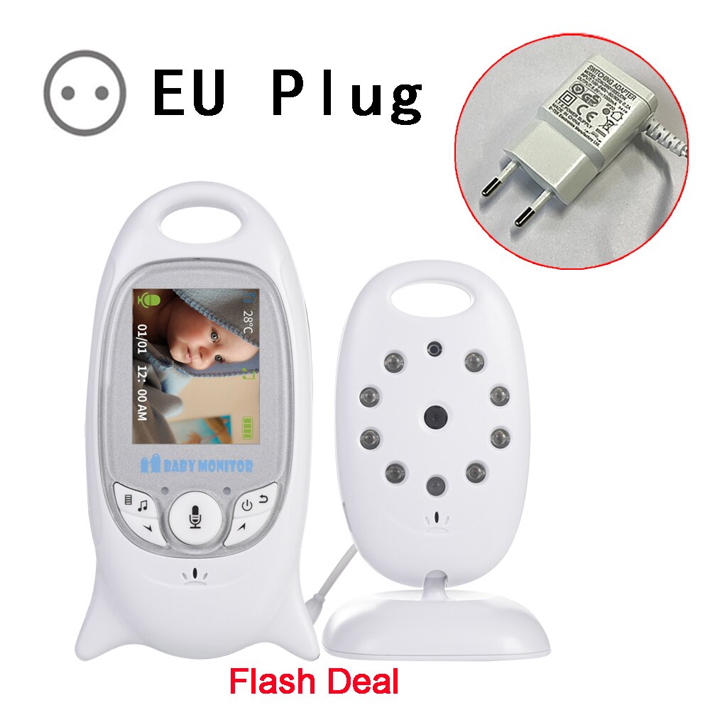 VB601 Baby Monitor Video Camera Night Vision Temperature Lullaby