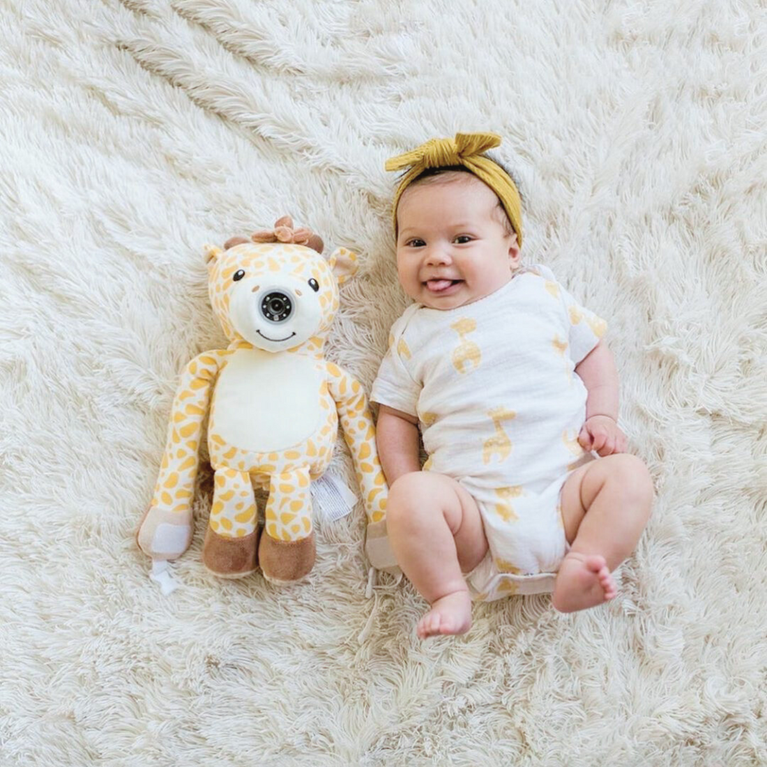 Jordan Giraffe Baby Monitor Smart Video Audio Safety Device