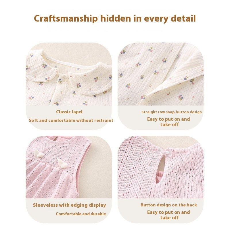 Baby Girl Autumn Romper Suit Cute Overalls Outfit Clothing