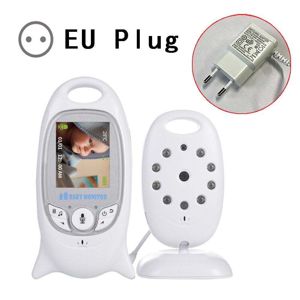 VB601 Baby Monitor Video Camera Night Vision Temperature Lullaby