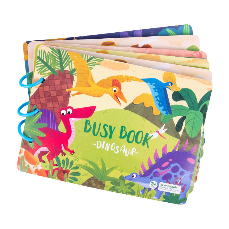 Children Animal Sticker Book Puzzle Montessori Early Education Toy