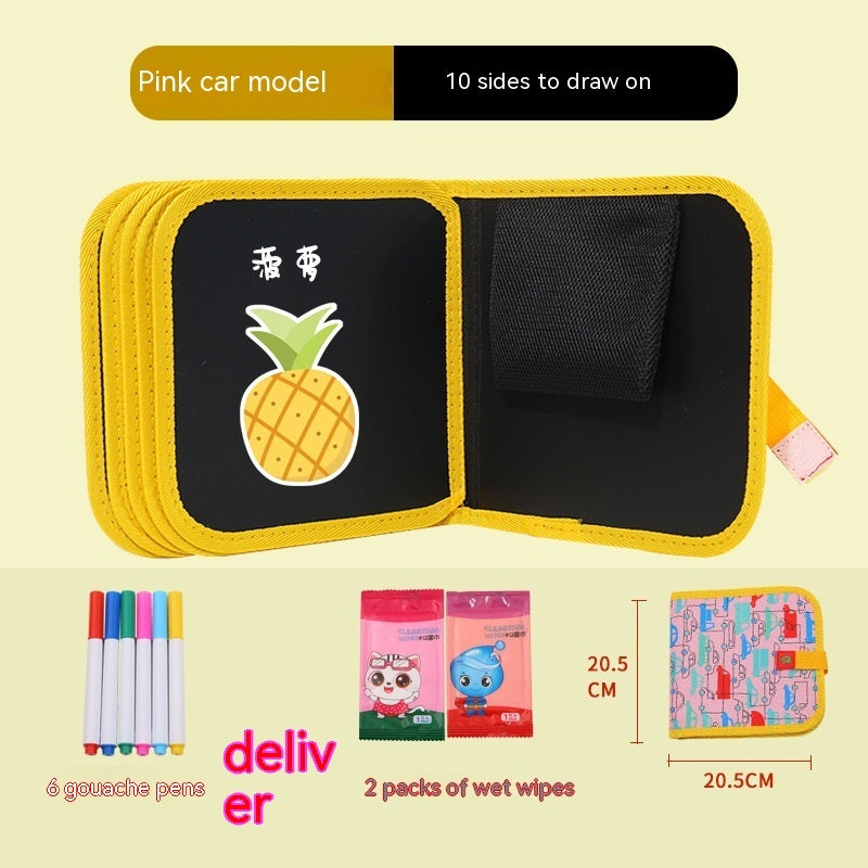 10 Sided Kids Picture Book Graffiti Drawing Board Educational