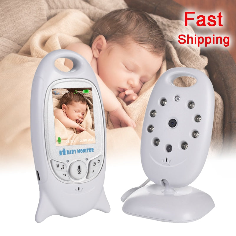 VB601 Baby Monitor Video Camera Night Vision Temperature Lullaby