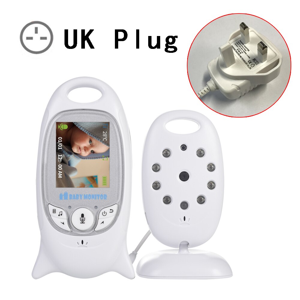 VB601 Baby Monitor Video Camera Night Vision Temperature Lullaby