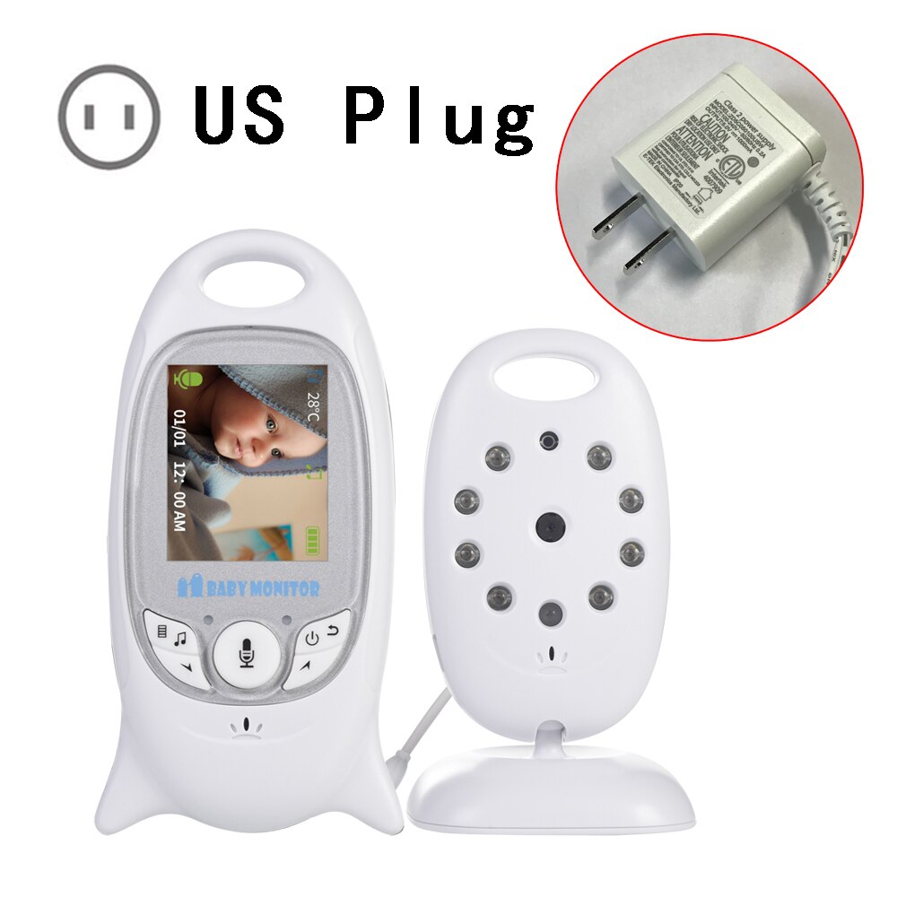 VB601 Baby Monitor Video Camera Night Vision Temperature Lullaby