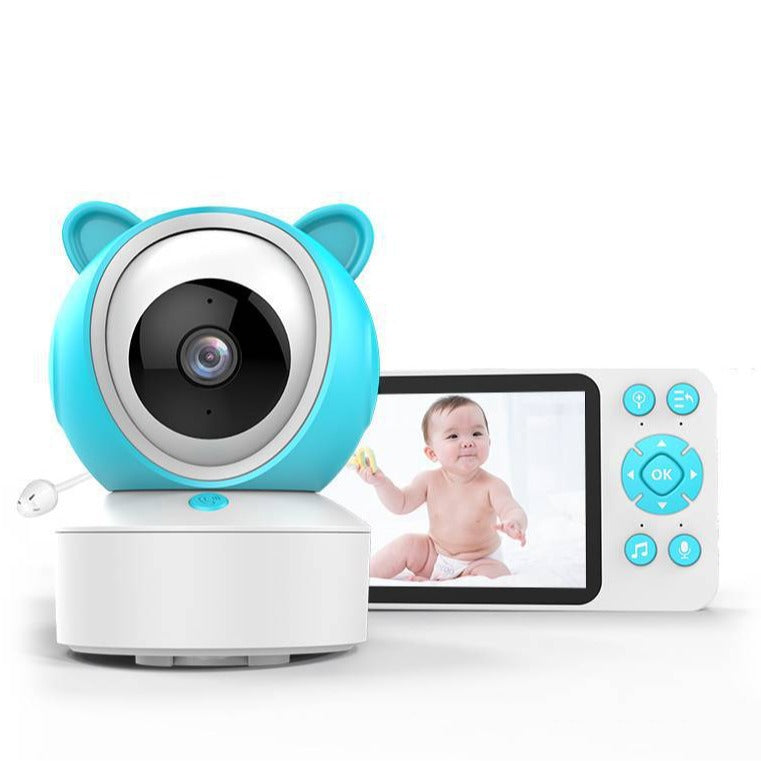 Baby Monitor Smartphone Dual Use Temperature Detection 5 Inch Display