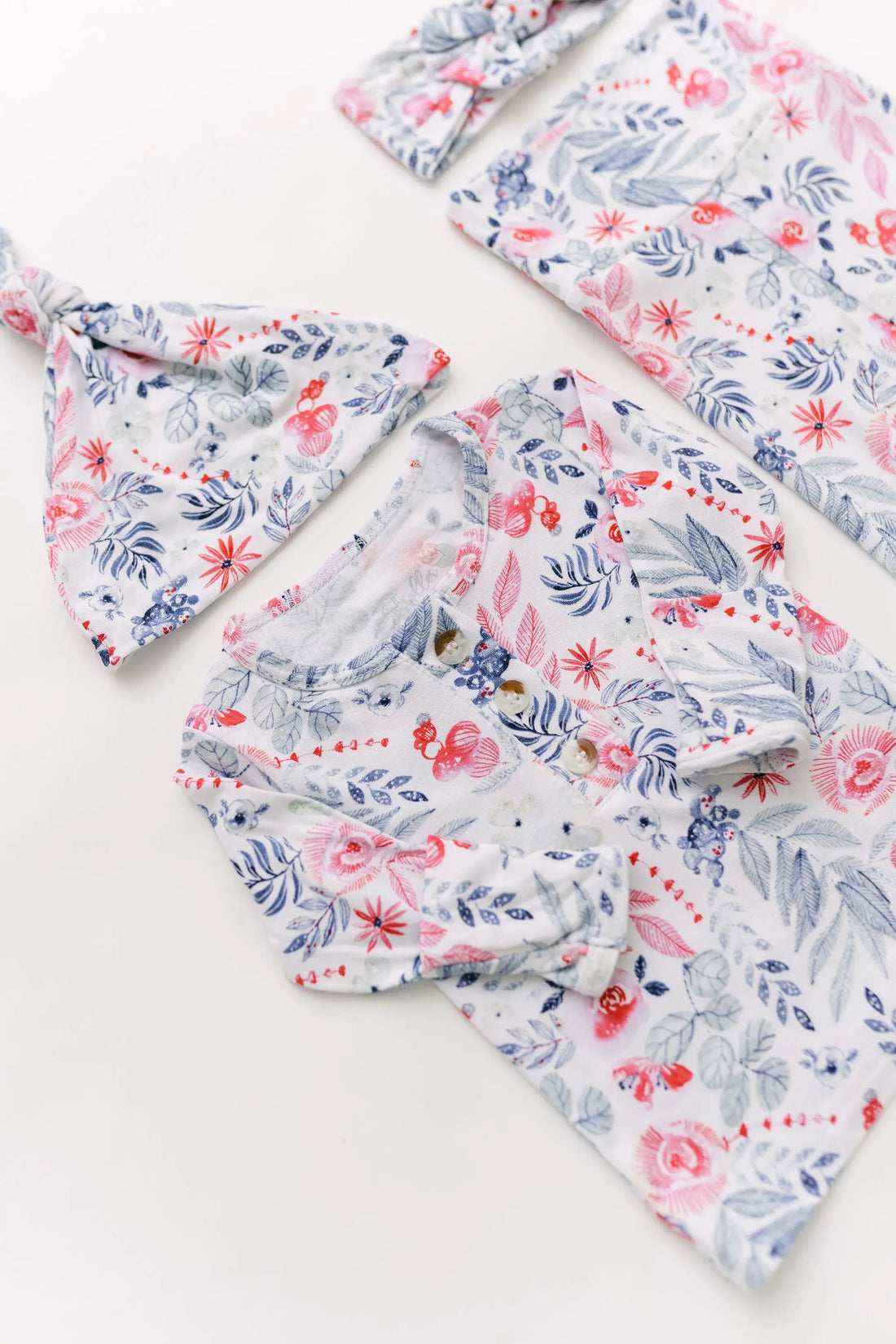 Newborn Baby Girl Coming Home Outfit – Baby Clothes Set NB–24 Months, Soft Modal Baby Outfit | Bloom