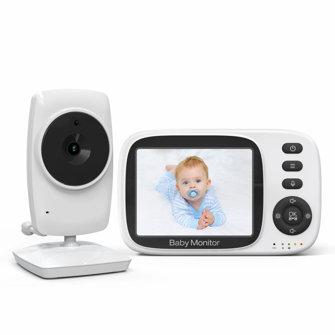 Video Baby Monitor Wireless LCD Two Way Audio Night Vision
