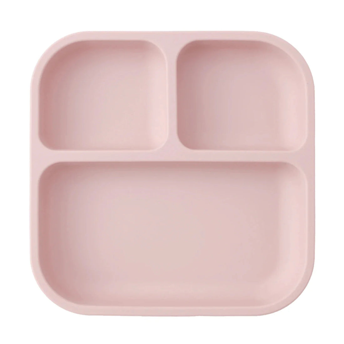 BPA Free Silicone Divided Suction Baby Plate