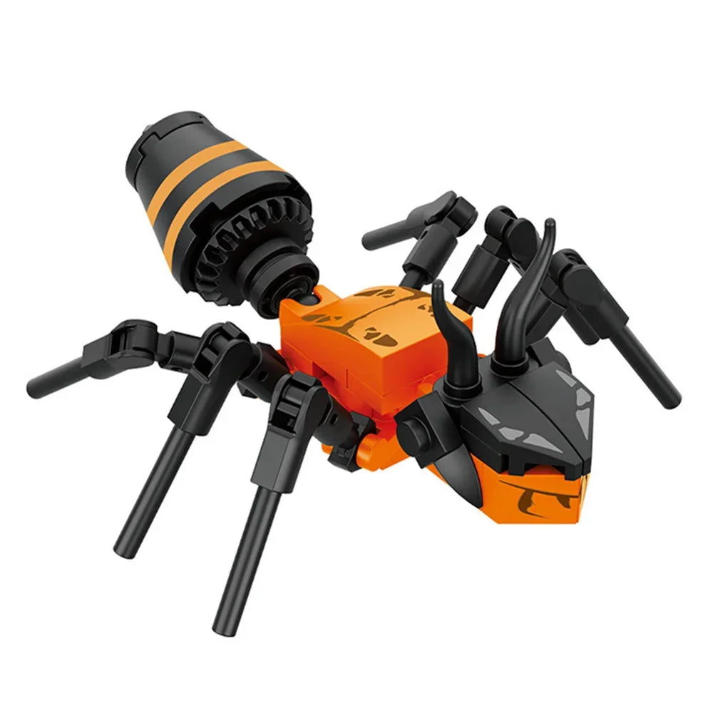 MOC Insect Animal Building Blocks DIY Bee Ant Butterfly Set