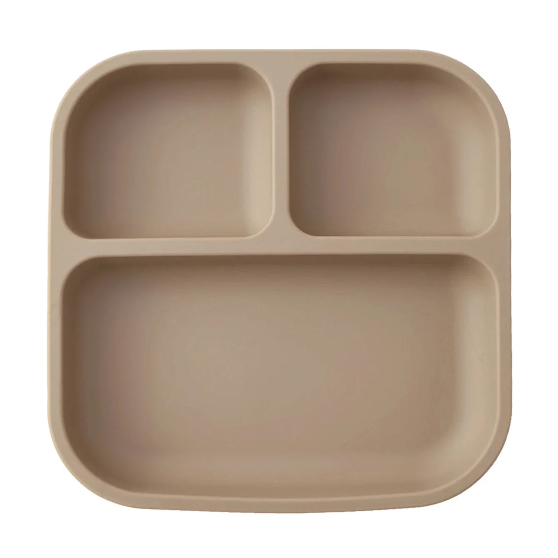 BPA Free Silicone Divided Suction Baby Plate