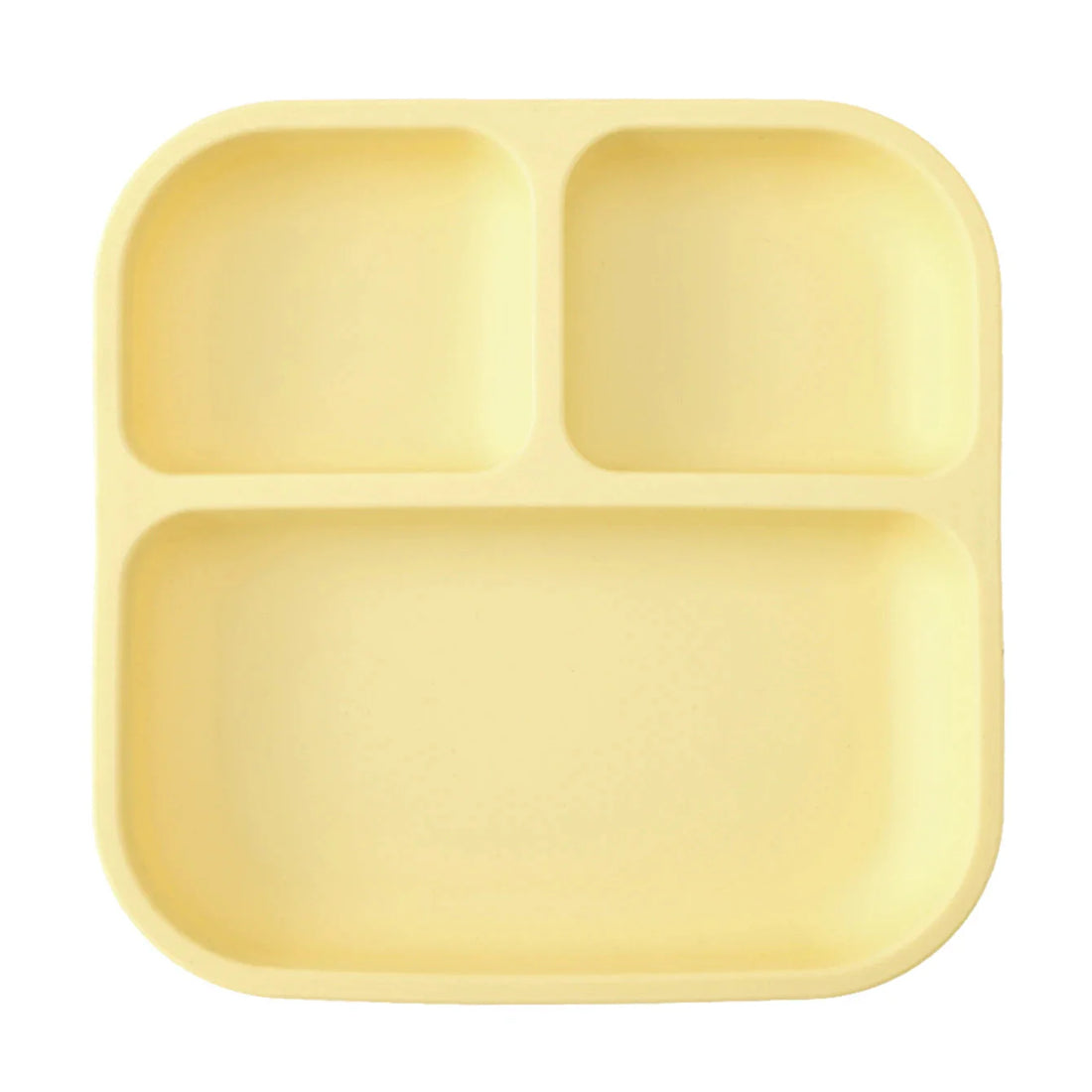 BPA Free Silicone Divided Suction Baby Plate