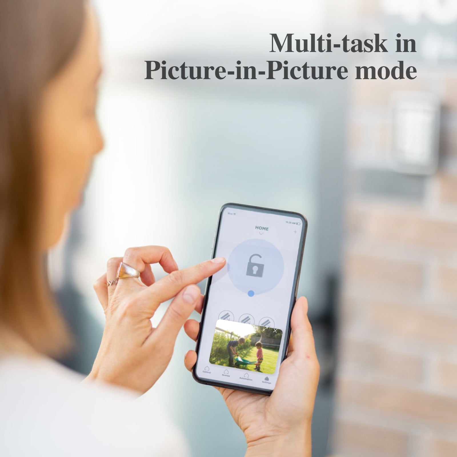 AI Battery Powered Security Camera Wireless Outdoor Indoor Smart Monitoring