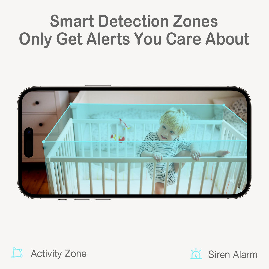 AI Battery Powered Security Camera Wireless Outdoor Indoor Smart Monitoring