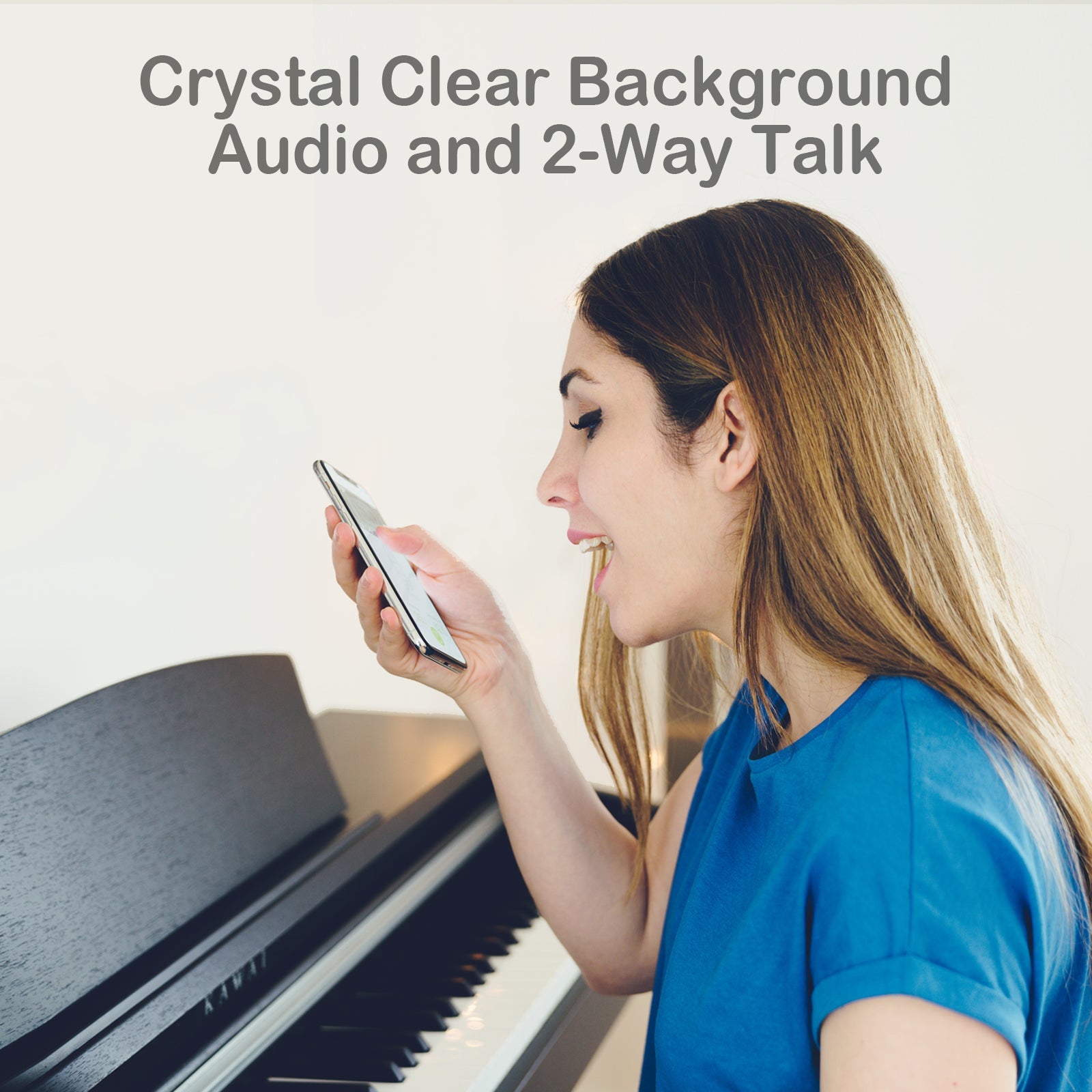 AI Indoor Security Camera Smart Home Monitoring Night Vision WiFi