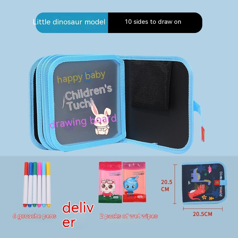 10 Sided Kids Picture Book Graffiti Drawing Board Educational