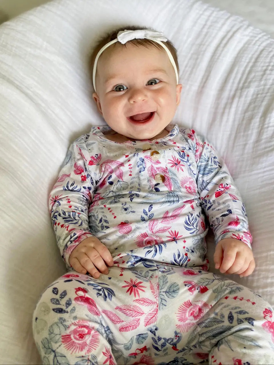 Newborn Baby Girl Coming Home Outfit – Baby Clothes Set NB–24 Months, Soft Modal Baby Outfit | Bloom