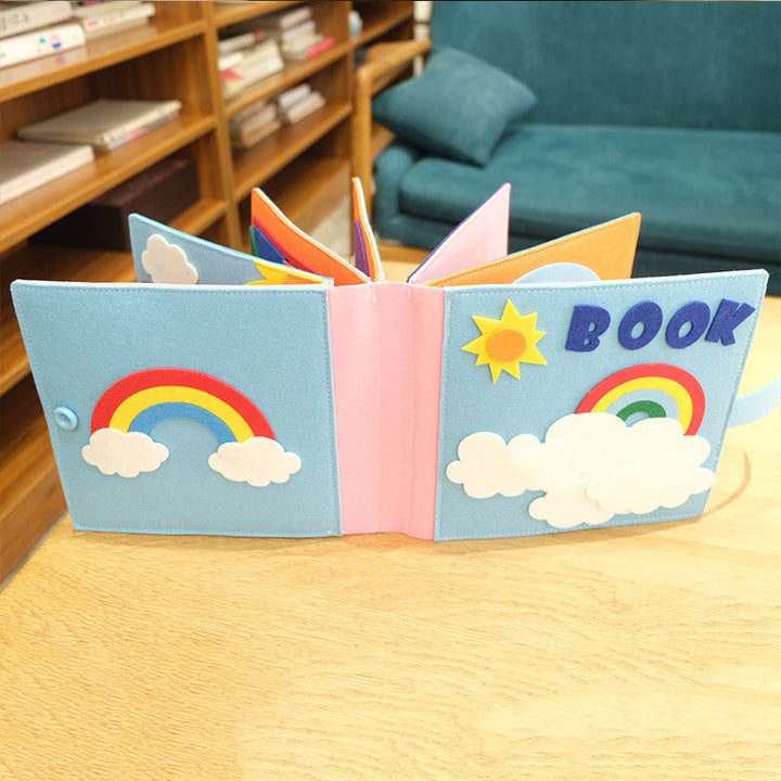 Children's Felt Puzzle Learning Book